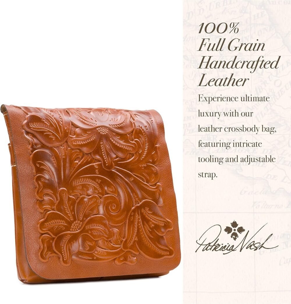 حقيبة "باتريشيا ناش" غرنادا الجلدية كروس بودي للنساء - الصورة 2