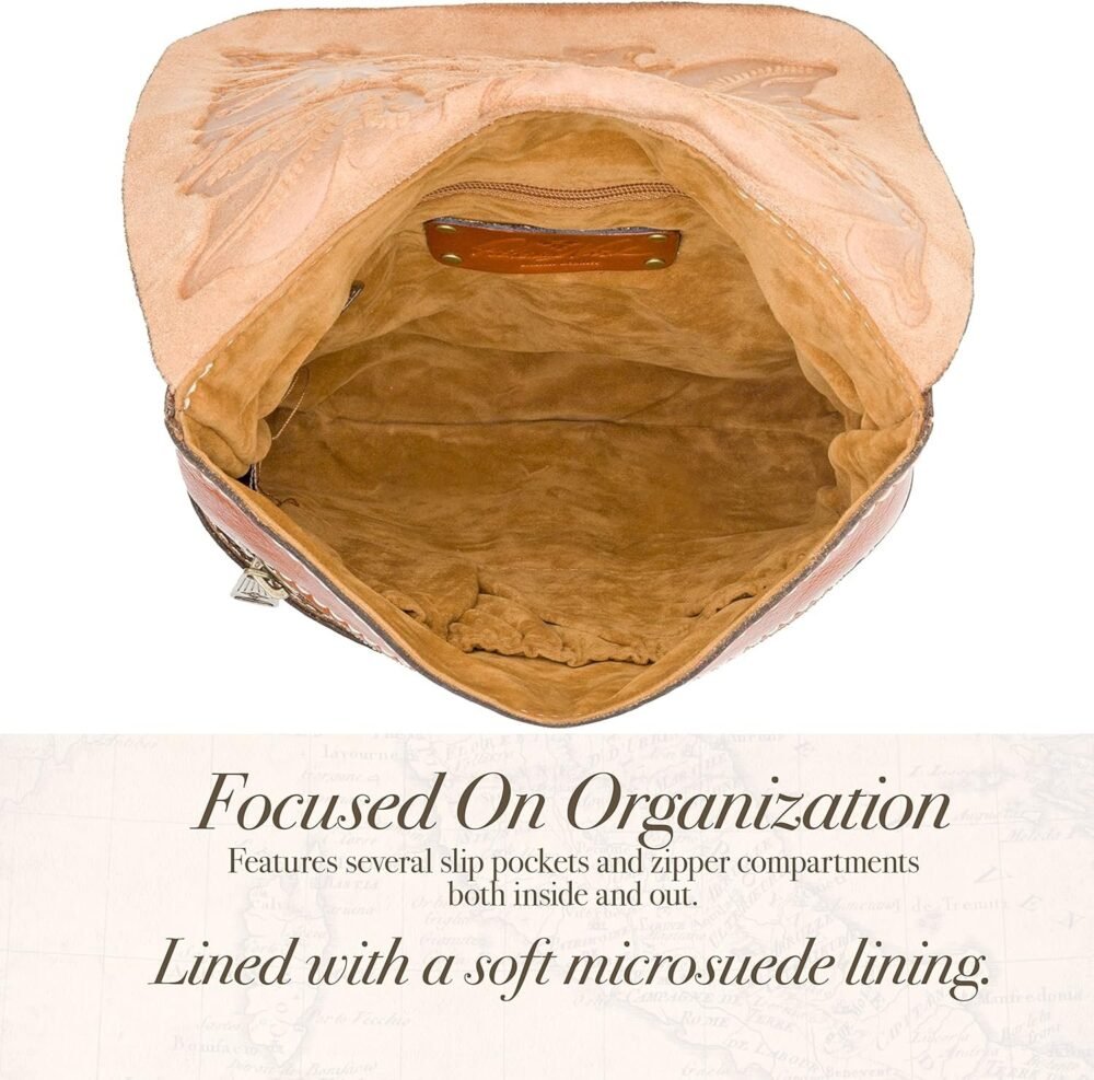 حقيبة "باتريشيا ناش" غرنادا الجلدية كروس بودي للنساء - الصورة 3