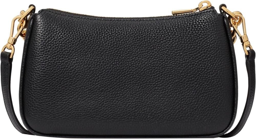 حقيبة "كيت سبيد نيويورك" "جولي" صغيرة من الجلد المحبب، كروس بودي قابلة للتحويل - الصورة 4