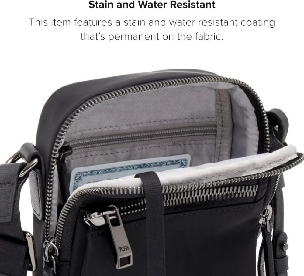 حقيبة "تومي" "فويجير بيرسيا" كروس بودي - حقيبة سفر من النايلون للنساء والرجال - قماش مقاوم للبقع والماء - الصورة 5