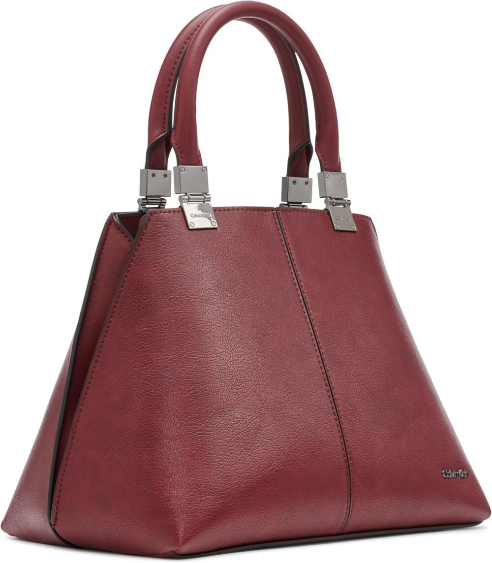 حقيبة "كالفن كلاين" نسائية ساتشيل هندسي "جرانيتي" – 2 في 1 - الصورة 5