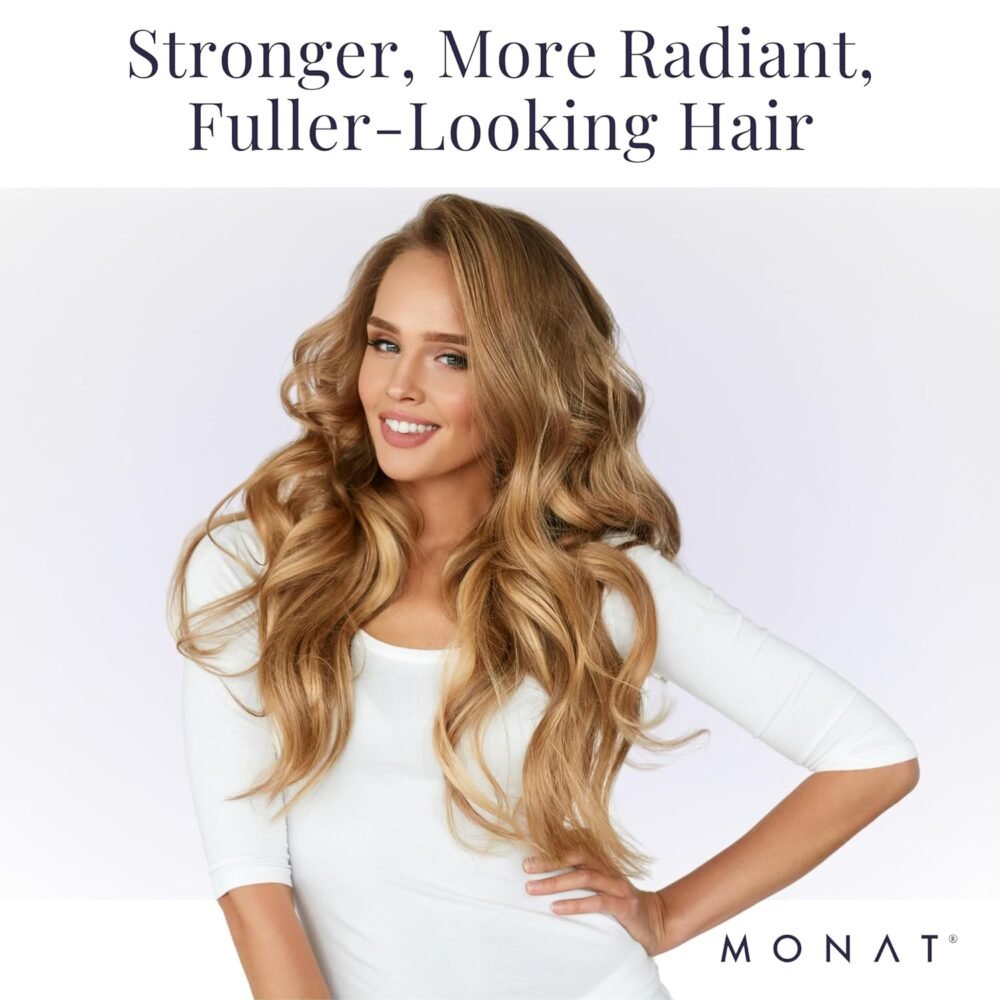 MONAT IR Clinical™ سيروم مكافحة ترقق الشعر - سيروم استعادة الشعر مع مكونات بيولوجية طبيعية - معزز كثافة الشعر لشعر أكثر سمكًا وكثافة - سيروم مغذي لفروة الرأس - الصورة 3