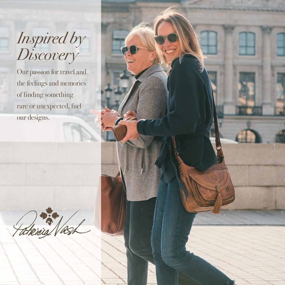 حقيبة "باتريشيا ناش" غرنادا الجلدية كروس بودي للنساء - الصورة 5