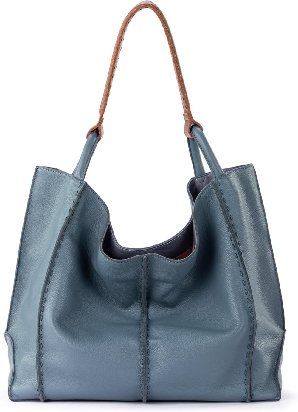 حقيبة "ذا ساك" "لوس فيليز" كبيرة للتسوق - حقيبة نسائية للاستخدام اليومي والسفر والشاطئ