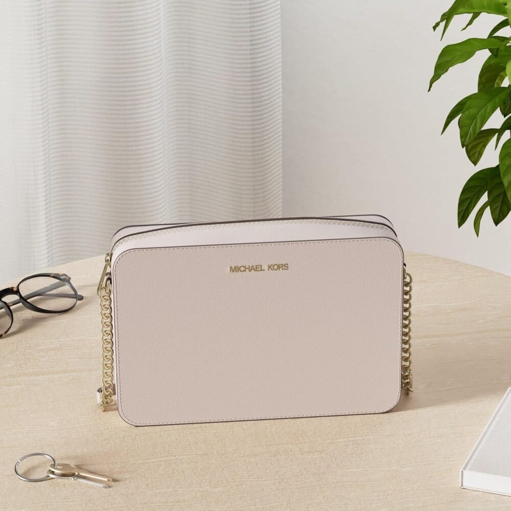 حقيبة "مايكل كورس" "جيت سيت ترافيل" كروس بودي كبيرة شرق/غرب - الصورة 2