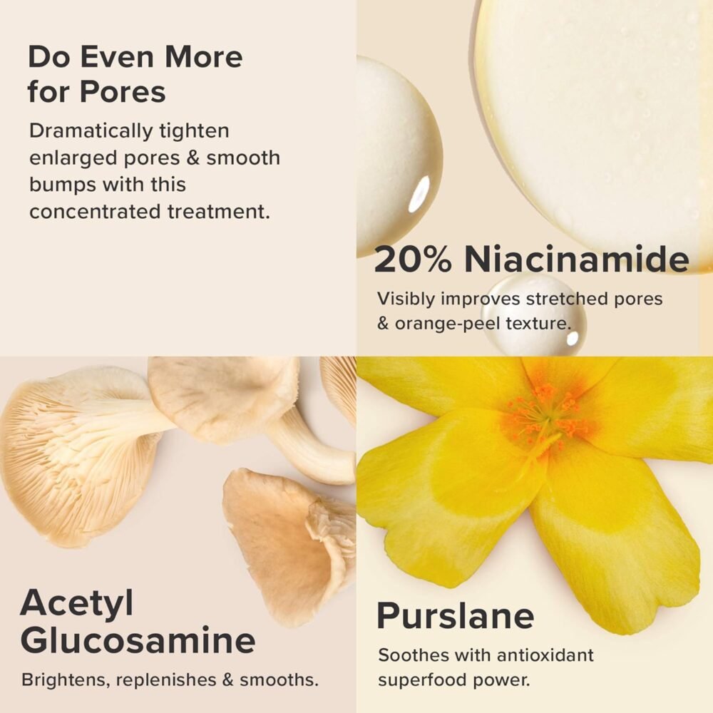 سيروم بولاز تشويس كلينيكال 20% نياسيناميد | سيروم مركز مع فيتامين B3 لتقليل التصبغات وتصغير المسام الواسعة | خالي من العطور والبارابين | 20 مل - الصورة 3