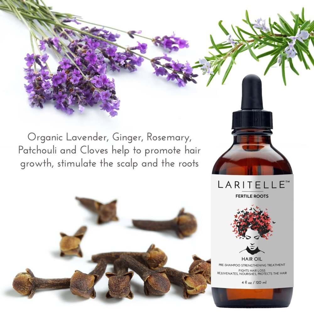 علاج تساقط الشعر العضوي للرجال والنساء | يعزز ويقوي ويجدد بصيلات الشعر | يوقف تساقط الشعر ويحفز نمو الشعر الجديد | خالي من الكائنات المعدلة وراثيًا | نباتي | 4 أوقية - الصورة 5